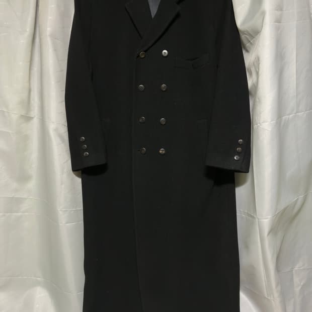 이세이미야케 롱코트 블랙