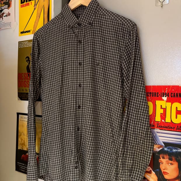 레노마 체크 셔츠