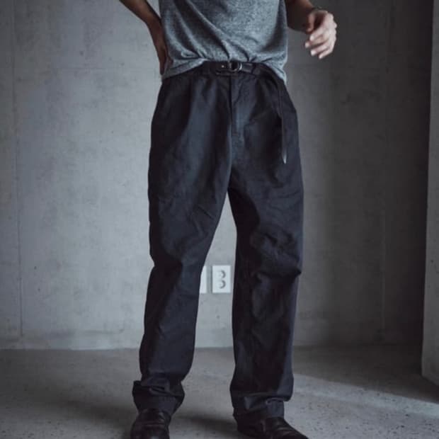 Textured Two-Tuck Trousers