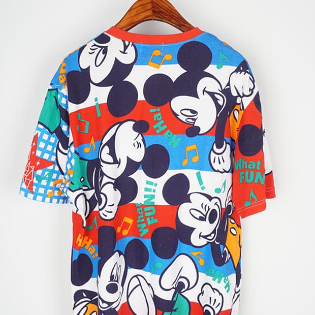 DISNEY mickey mouse all-over T-shirt