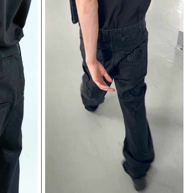 Plastic product calf pants