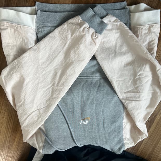 나이키 NSW 후드 BRS 다크 그레이 헤더 M