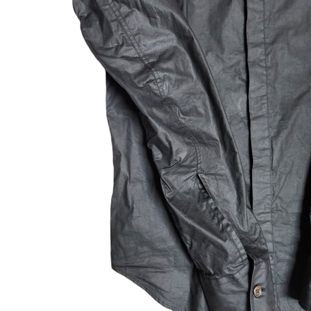 Deepti barth waxed coating shirts