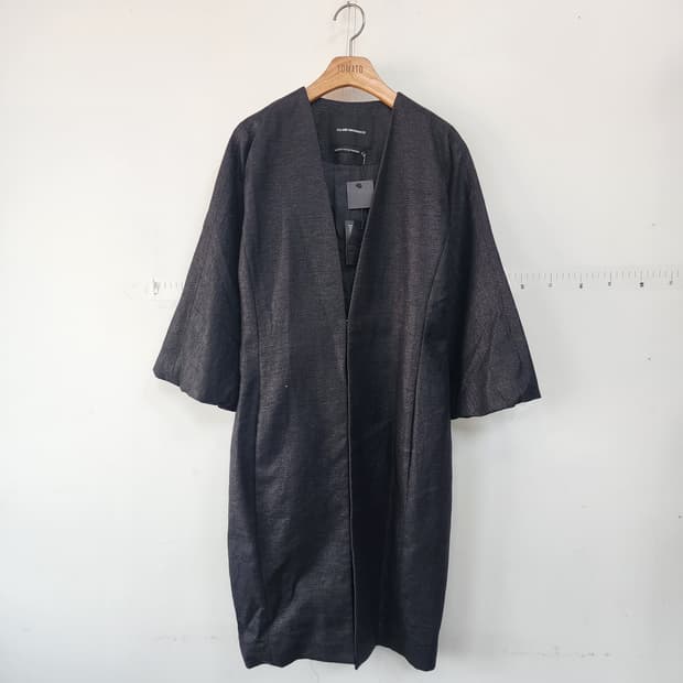 클럽모나코 블랙 메탈 하프 자켓