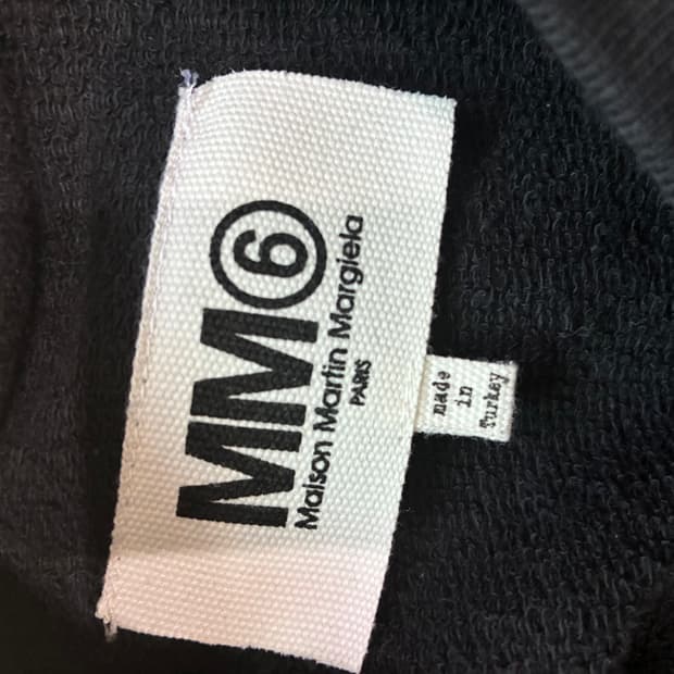 MM6 Maison Martin Margiela 사이드 슬릿 리본 롱슬리