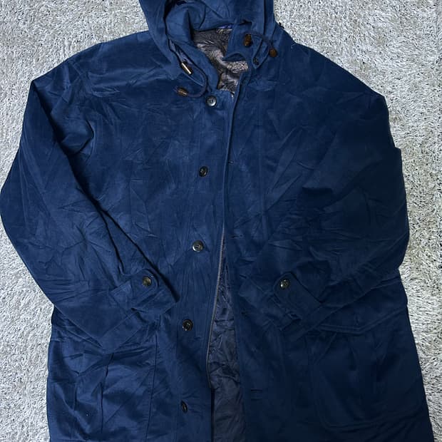 일제 스웨이드느낌 후드자켓 사이즈 105~110