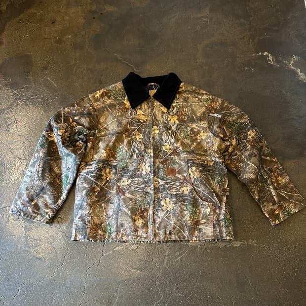 칼하트 리얼트리 카모 워크자켓 XL