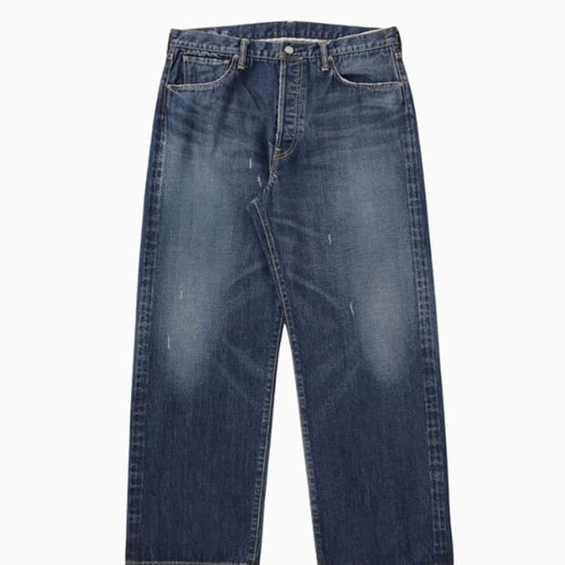 VISVIM SOCIAL SCULPTURE 01 WIDE DMGD-5