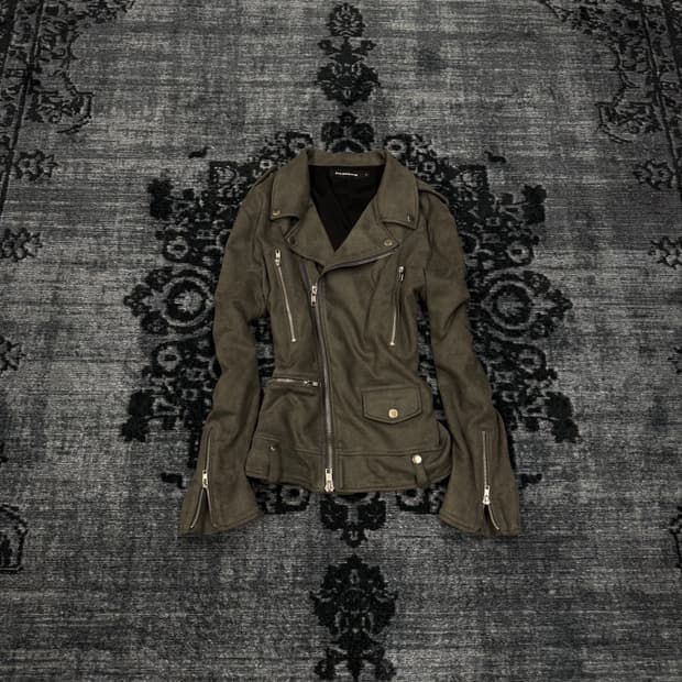 Jackrose faux swede wolf grey rider jack