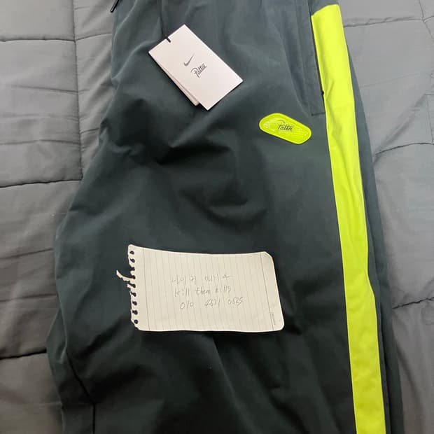 나이키 x 파타 트랙팬츠