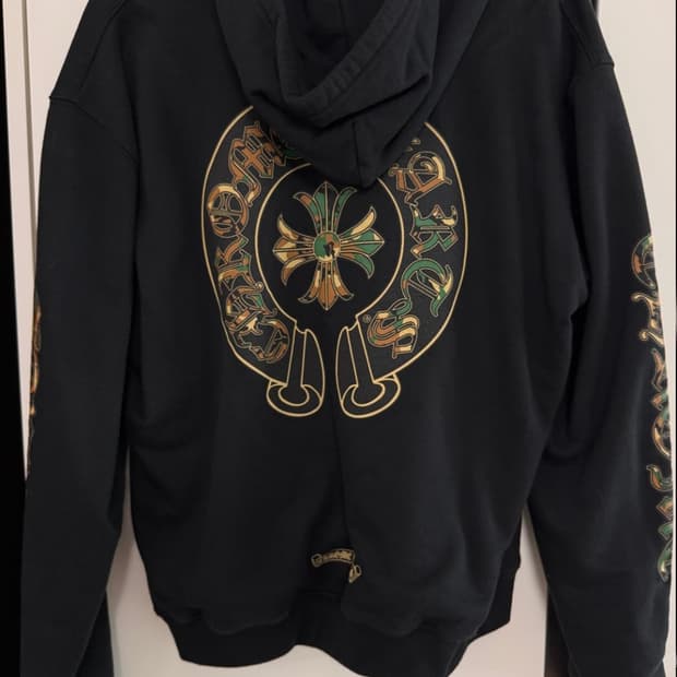 크롬하츠 카모 헤비웨이트 후드집업 S