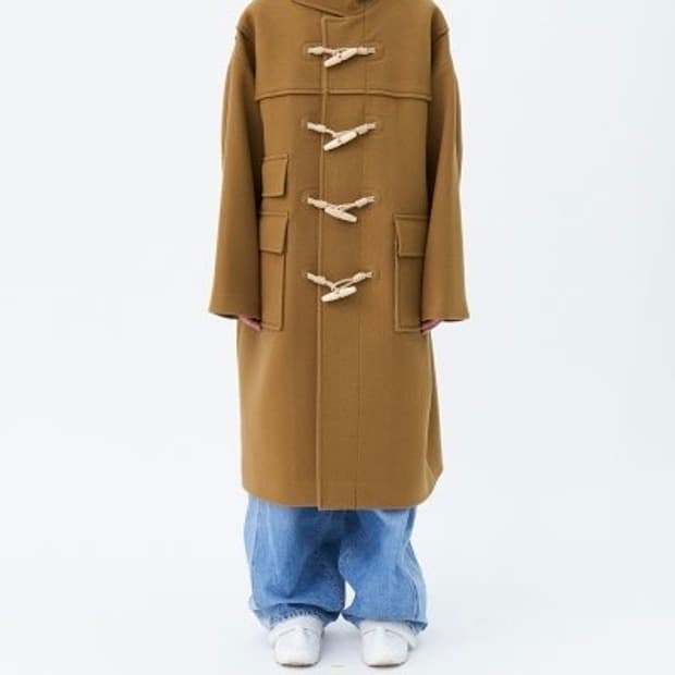 iey 이에이 더플코트 카멜 L사이즈