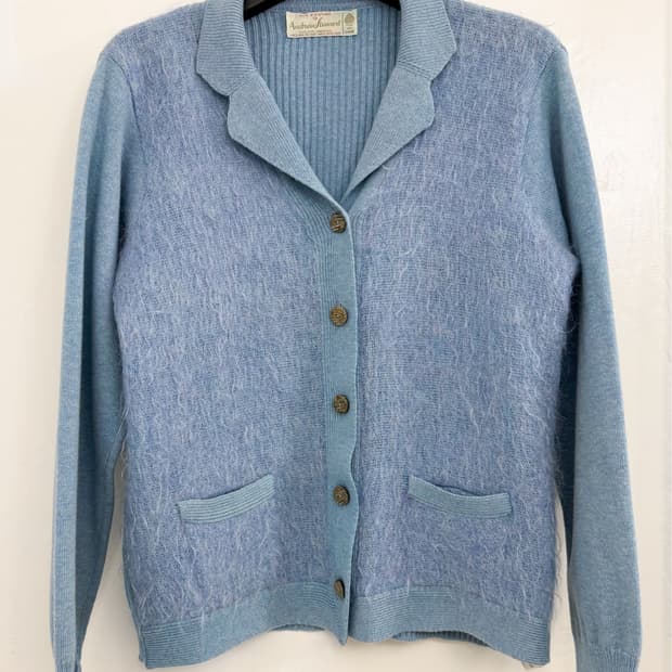 70s-80s Andrew Stewart Knit Cardigan