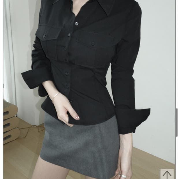 페일제이드 포켓 롱슬리브 셔츠