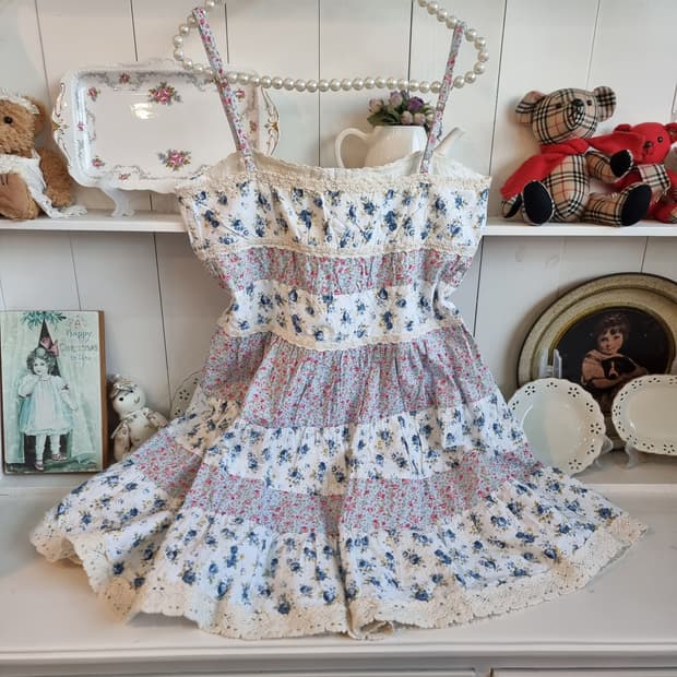 LIZ LISA 빈티지 플라워  원피스