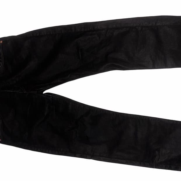 리바이스 코팅 블랙 진