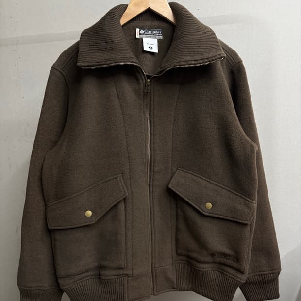 컬럼비아 00s 아카이빙 울 자켓