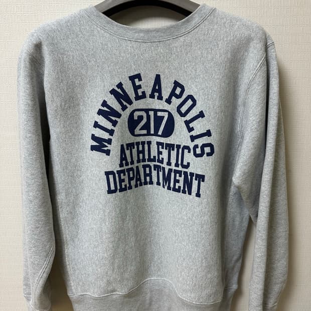 챔피온 리버스위브 블루택 맨투맨