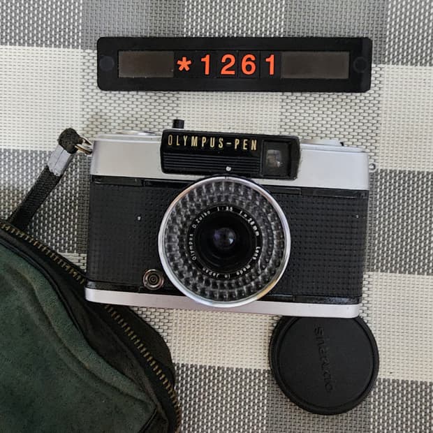 올림푸스 펜 EE-3 하프 필름카메라 파우치포함