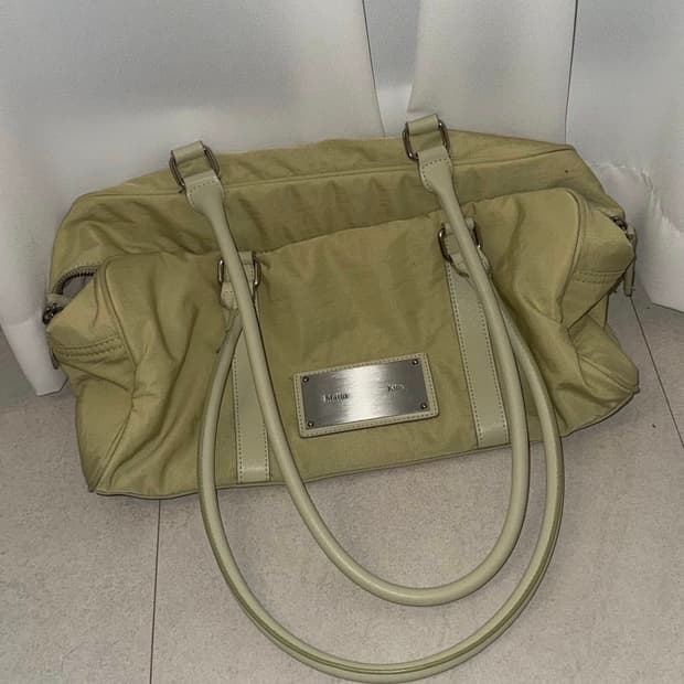 마뗑킴 숄더백 아이보리 토트백