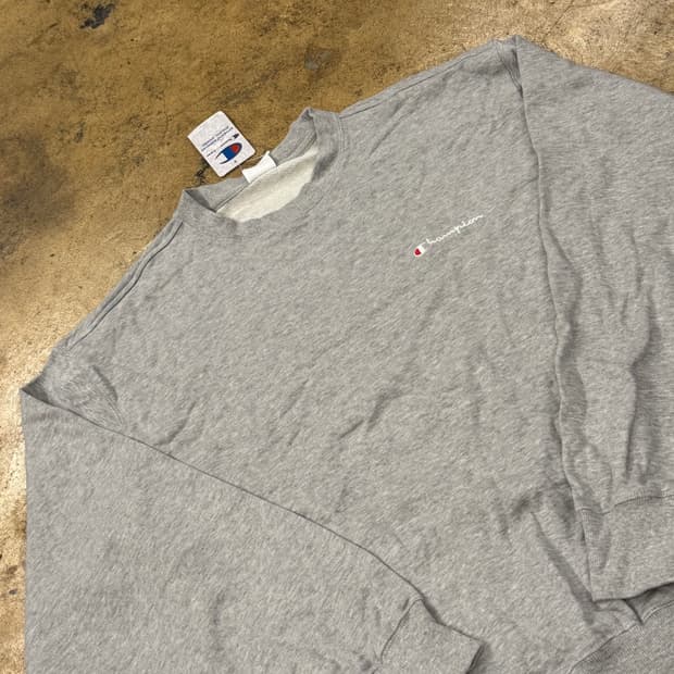 챔피온 회색 맨투맨 
