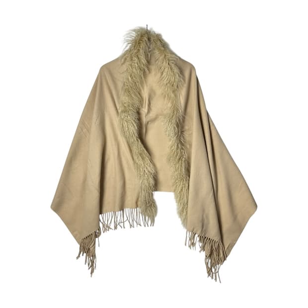 [Abahouse Devinette] 아바하우스 퍼 머플러 케이프