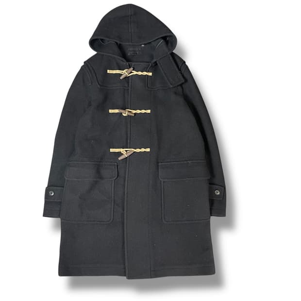 유니클로 네이비 더플 떡볶이 코트 L