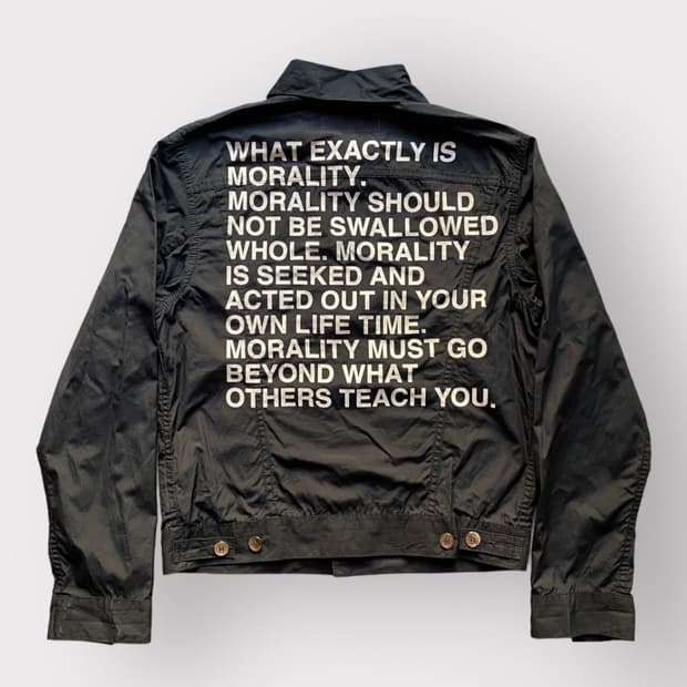 Junya watanabe X Levis 02SS POEM jacket