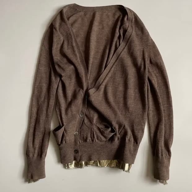 Sacai 사카이 포인트 가디건