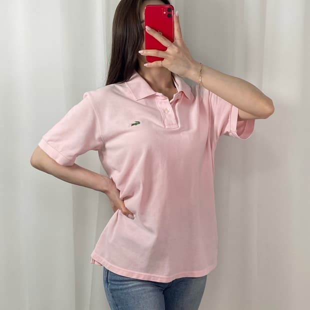 라코스테 연핑크 PK