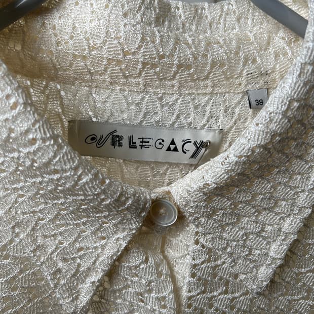 our legacy 블라우스 38사이즈