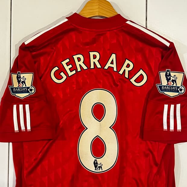아디다스 리버풀 10-11 홈 제라드 마킹 유니폼