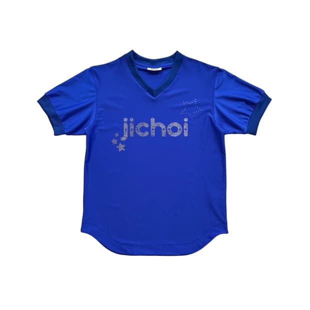 지초이 SS24 TEAM JICHOI T-SHIRT 3사이즈 블루