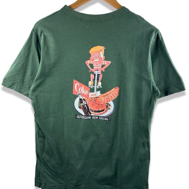 코카콜라 GU 콜라보 반팔티셔츠2461