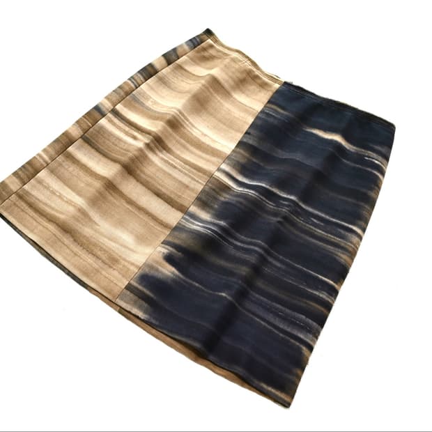 Prada 04FW landscape skirt