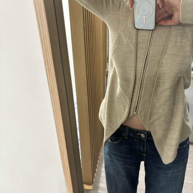 Yohji Yamamoto hood zip up