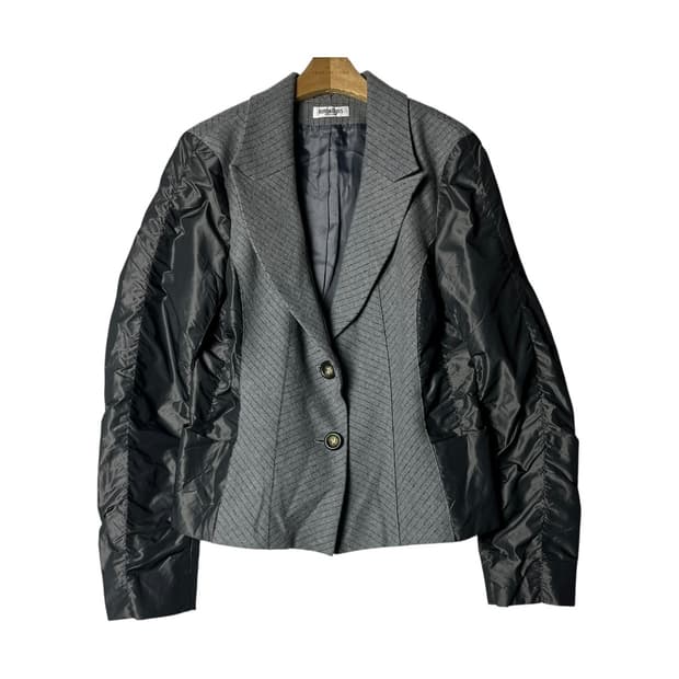 [Hiroko Koshino] 히로코비스 스위칭 울자켓