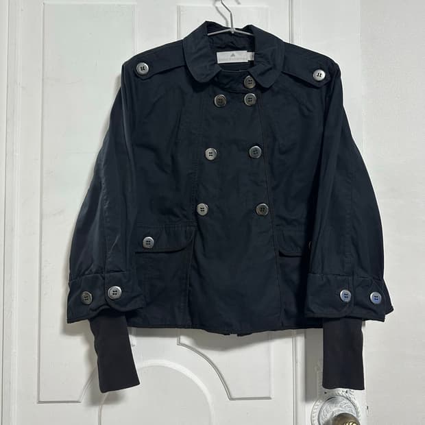 아디다스 스텔라맥카트니 크롭 자켓