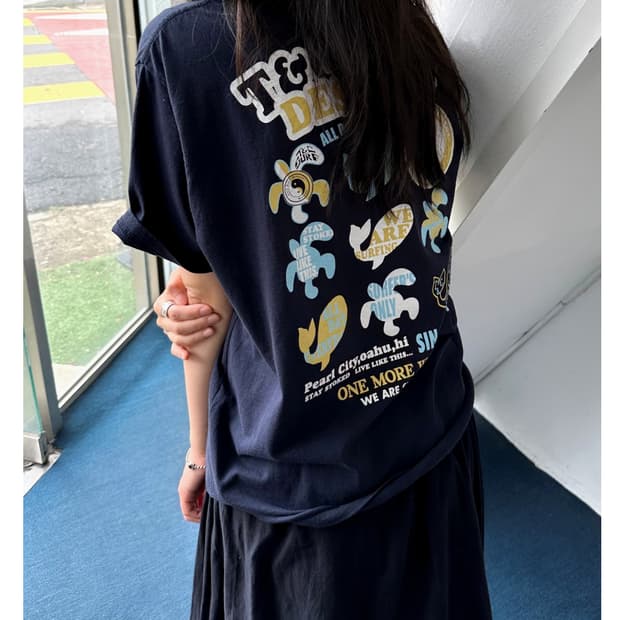 Design graphic printing t-shirt