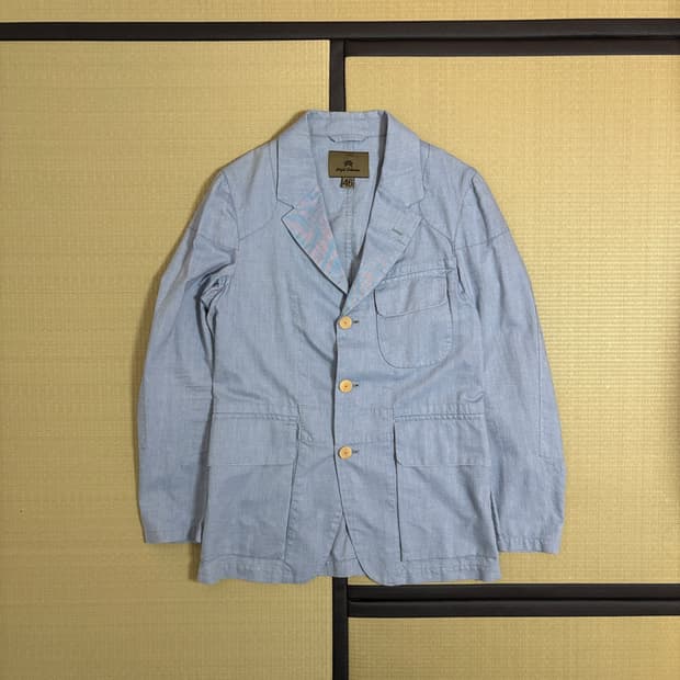 NIGEL CABOURN 나이젤카본 코튼 블레이저