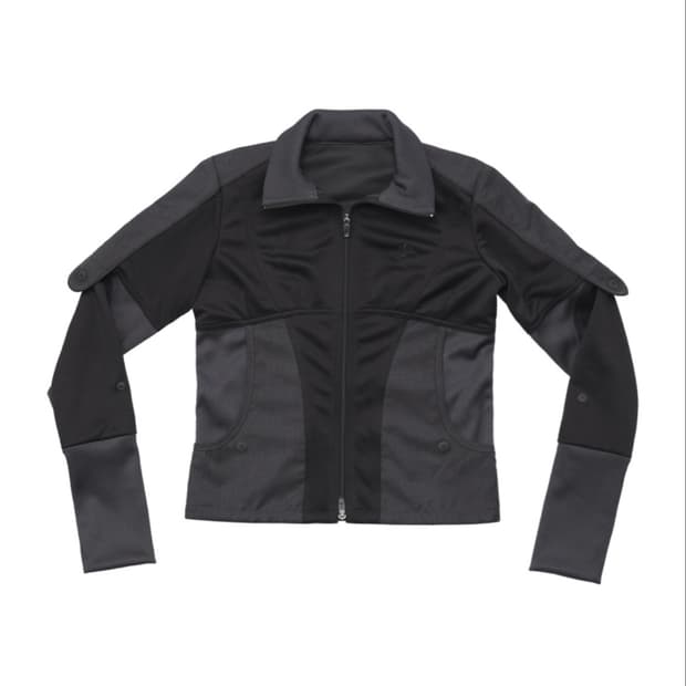 OJOS Epaulet Jersey Jacket / Black