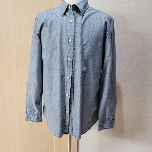 행텐 Hangten 남자 스트라이프 셔츠 105 라이트블루