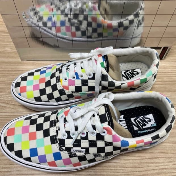 VANS X MOMA 반스 모마 컴피쿠시 에라 멀티체크 운동화 265cm