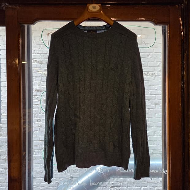 브룩스 브라더스 케이블니트