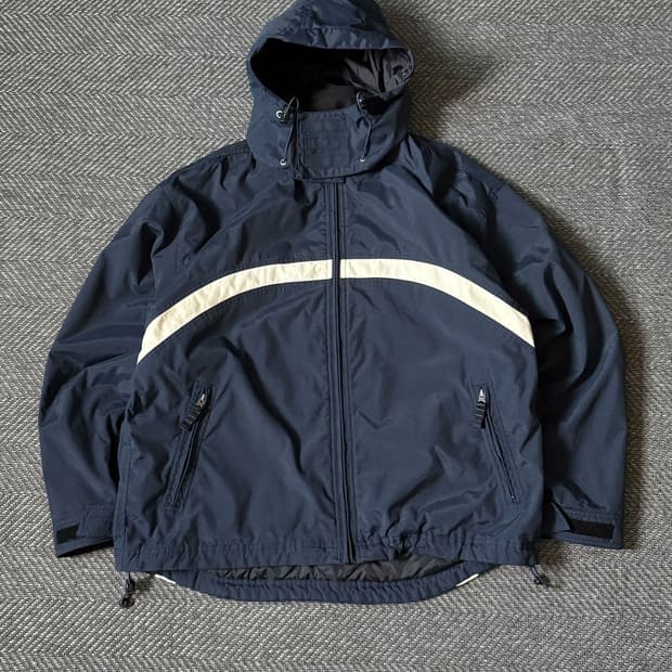 90s GAP 올드갭 나일론 후드 윈드브레이커 자켓 (105-110)