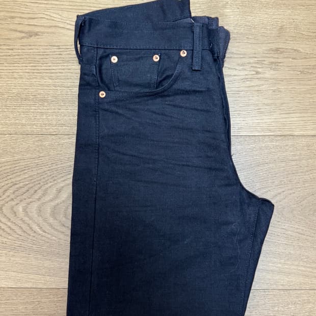 [29X30] 더블알엘 빈티지파이브포켓 블랙진