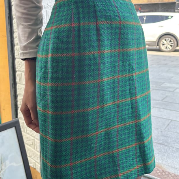 일본빈티지 DEBORAH9 미디 스커트