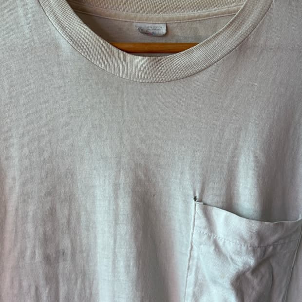 80’s fruit of the loom pocket tshirts
