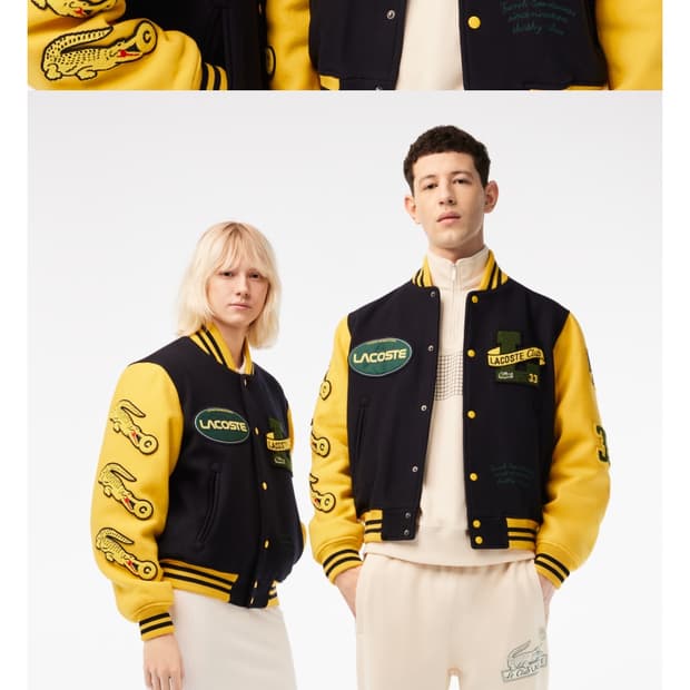 라코스테 바시티 자켓