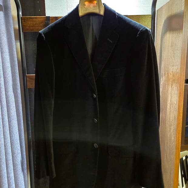 던힐 벨루어 자켓